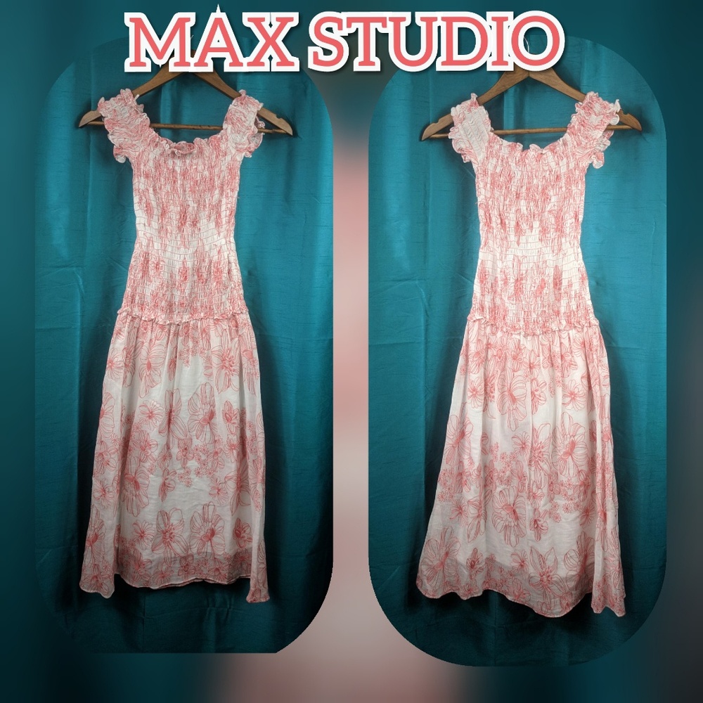 🦊🦊 NWOT MAX STUDIO XS BOHEMIAN DRESS 🦊🦊